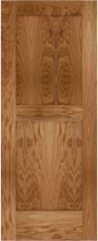 Flat  Panel   Adams  White Oak  Doors